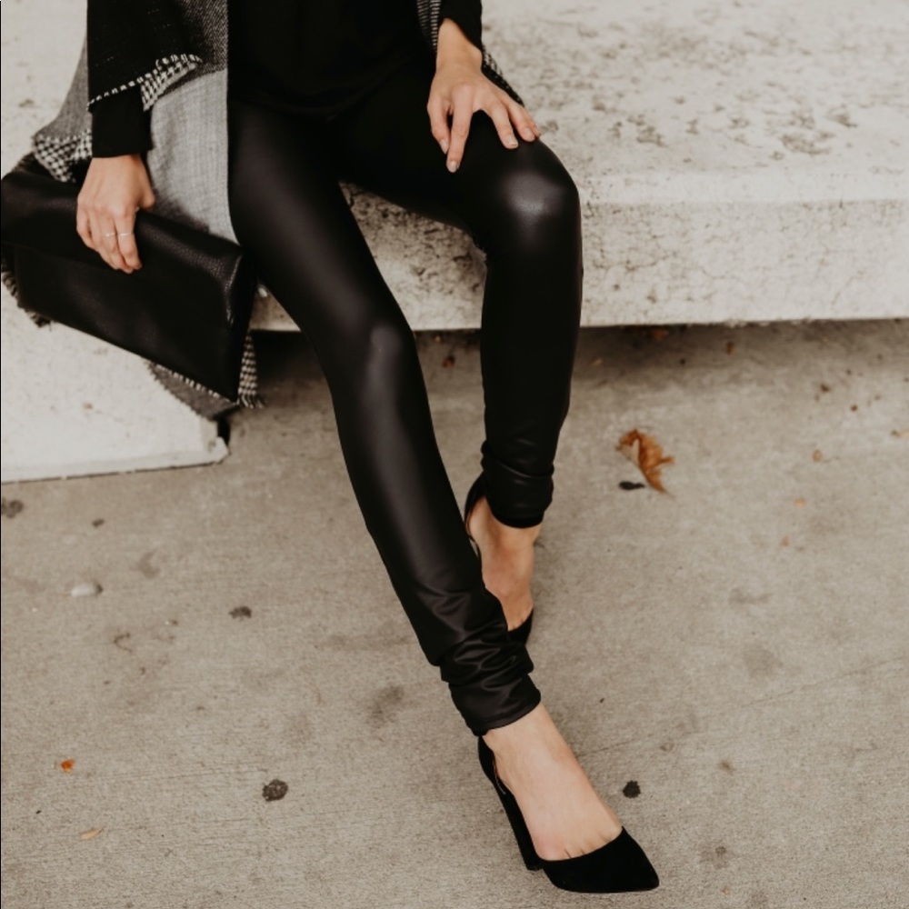 Faux Leather Leggings